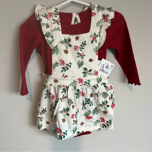 Burt’s Bee Nature Holiday Organic Dress & Bodysuit - Picture 7 of 7